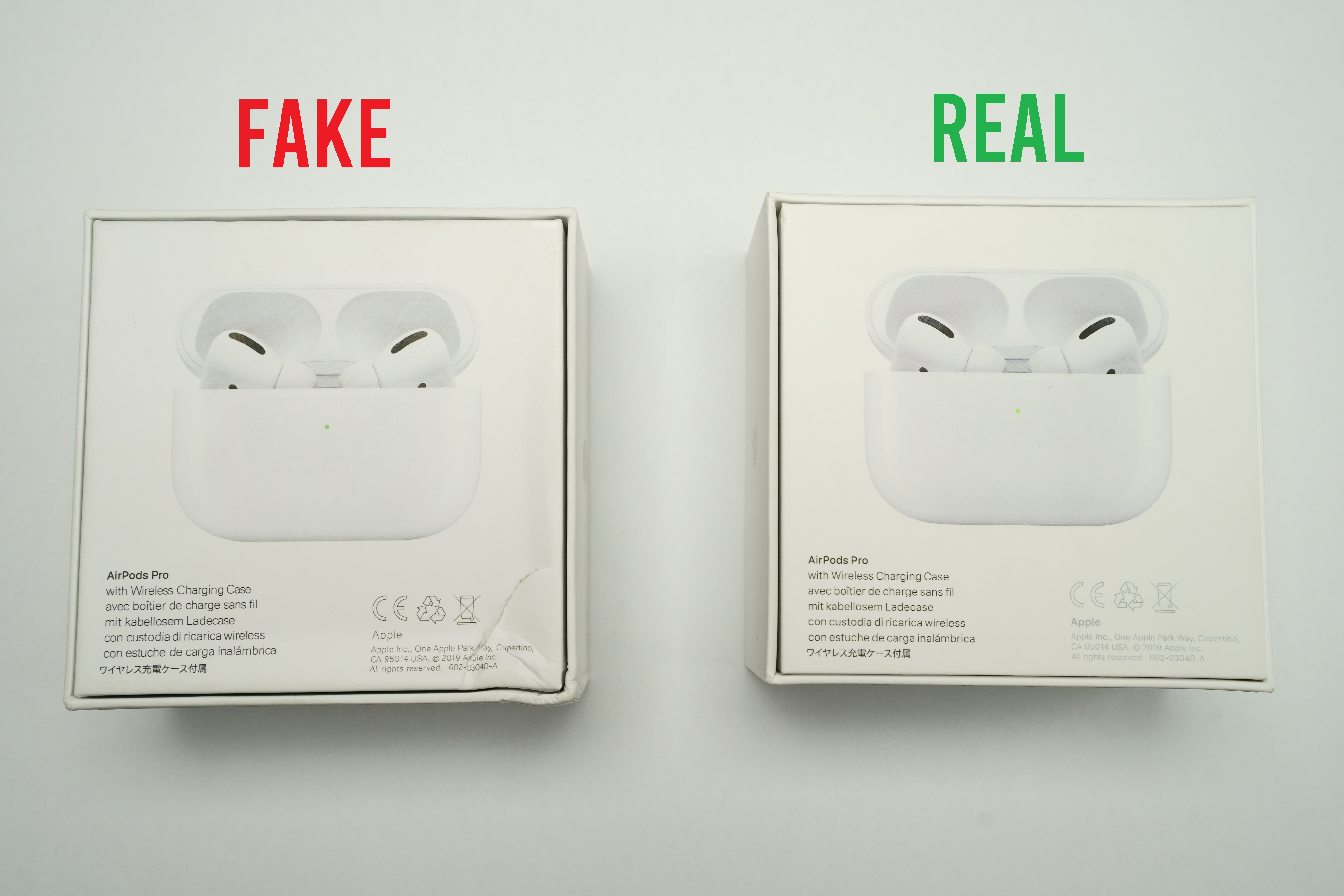 Real vs. Fake AirPods Pro - 9 Ways to Tell the Difference