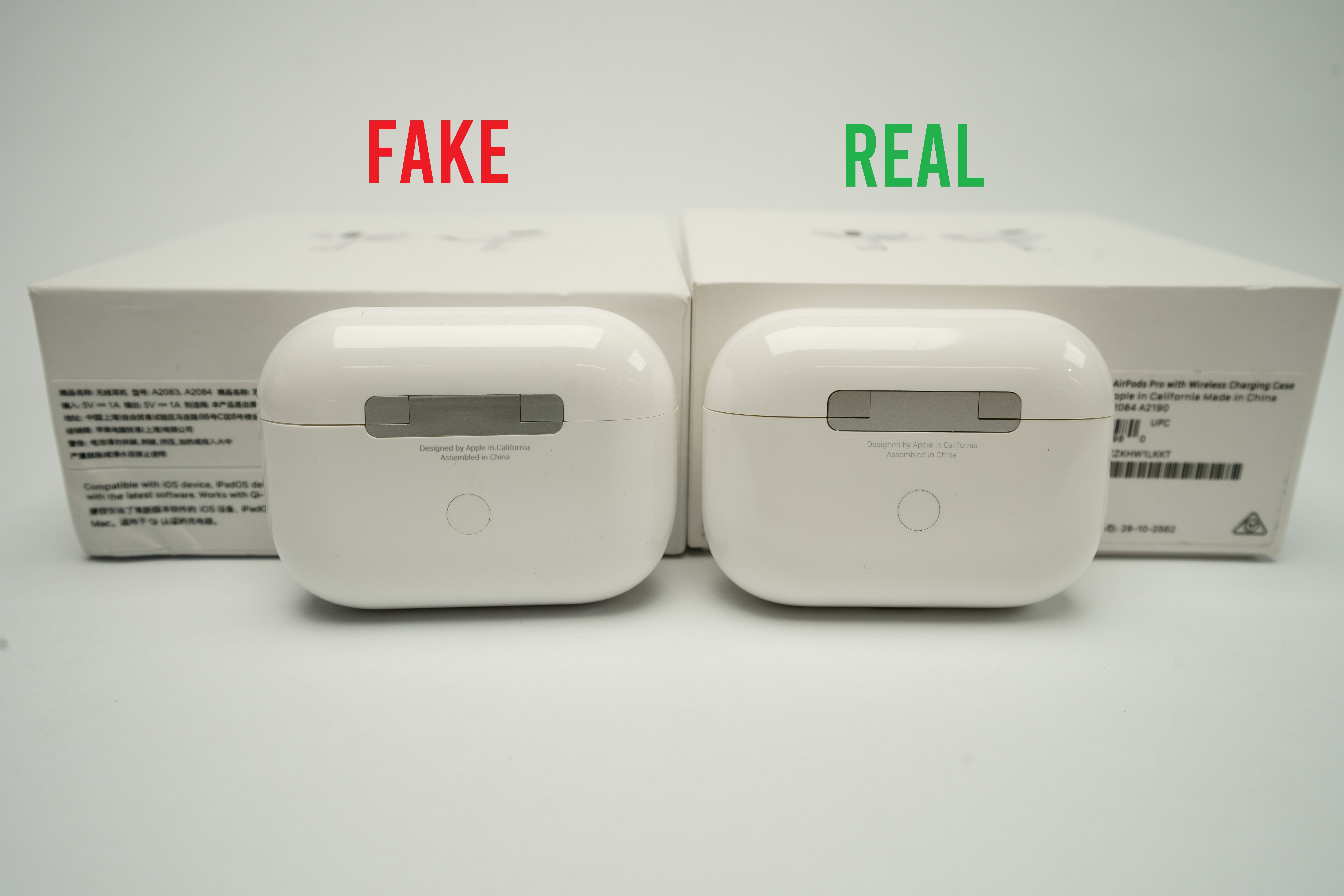 Apple airpods pro fake box hot sale